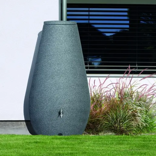 Prosperplast Sud na dešťovou vodu DROP 410l, antracitový granit 