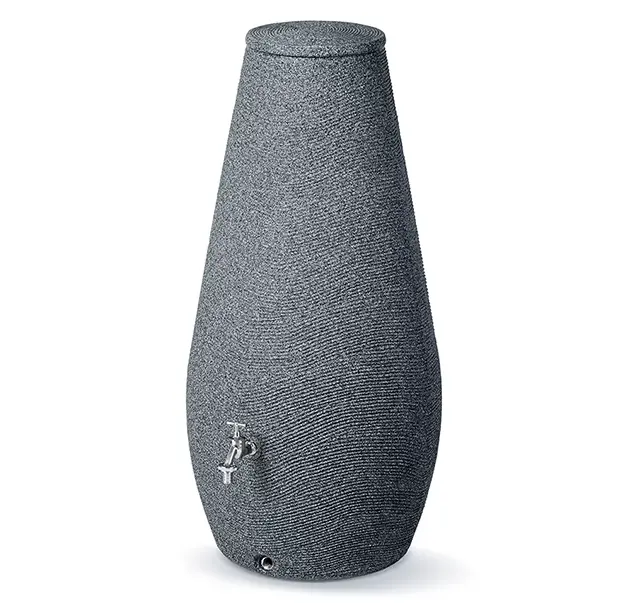 Prosperplast Sud na dešťovou vodu DROP 410l, antracitový granit 