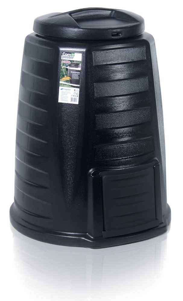 PROSPERPLAST Kompostér ECOCOMPO černý 340l