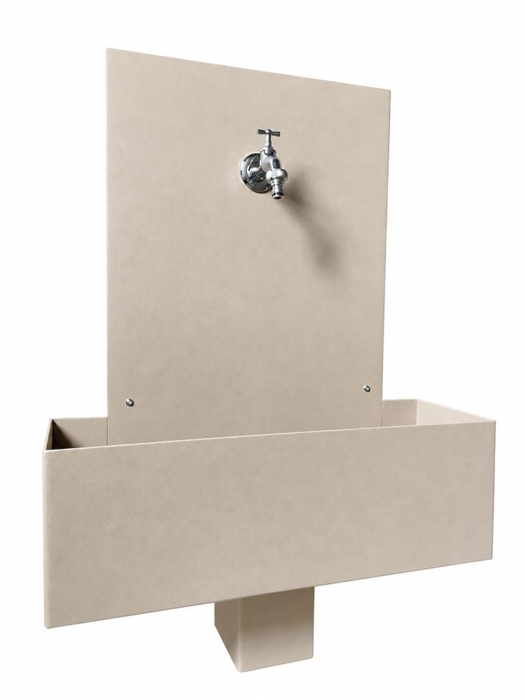 Zahradní umyvadlo MIAMI 60 cm – béžové