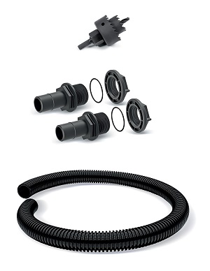 Prosperplast Sada příslušenství k PROPOJENÍ MEZI SUDY na dešť. vodu ICANSET 8 (4 díly)