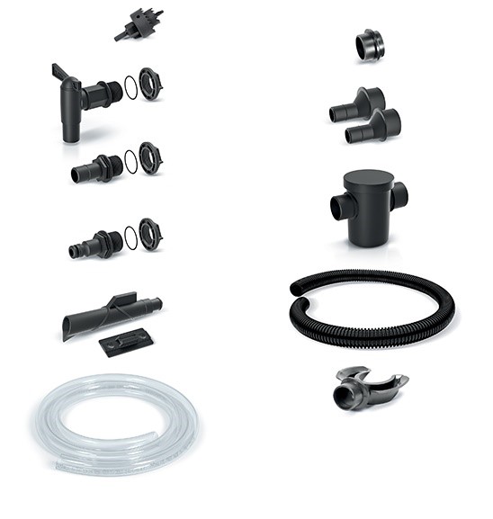 Prosperplast Sada příslušenství k sudům na dešť. vodu ICANSET 7 (13 dílů)