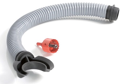 Prosperplast Propojovací hadice k sudu na dešť. vodu ICANSET 1 s vykružovadlem (6 dílů)