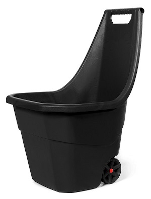 Prosperplast Vozík zahradní LOAD & GO černý 55l