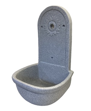 Roto zahradní umyvadlo Slunce 63 cm - šedý granit