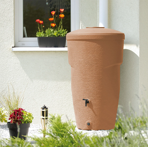 Prosperplast Sud na dešťovou vodu WALLYCAN 270l, cihla