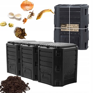 Kompostér MODULE COMPOGREEN černý 1200l