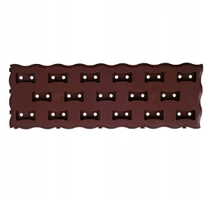 Záhonový chodník PAD tm.hnědý 60x20cm - 0,95m2