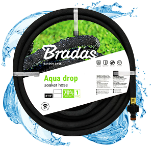 Bradas Zahradní hadice Aqua-Drop - průsaková zavlažovací  1/2" - 30m
