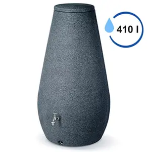 Prosperplast Sud na dešťovou vodu DROP 410l, antracitový granit 