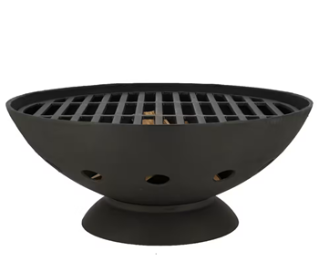 Zahradní OHNIŠTĚ LITINOVÉ BBQ, 55x55x31cm