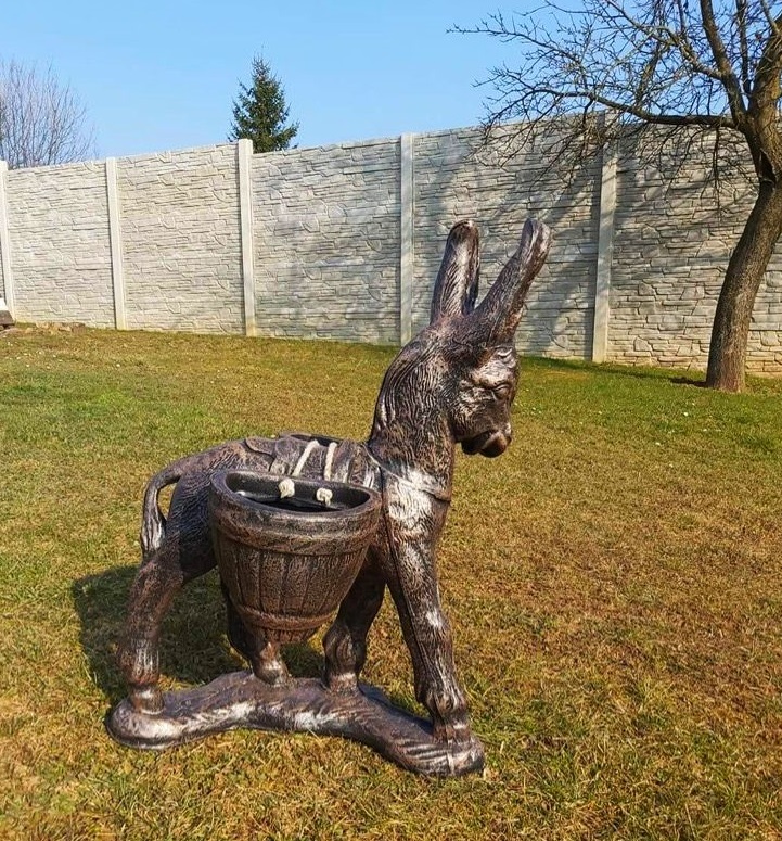 Roto květináč Osel M, bronzově hnědý, 430x160x530 mm
