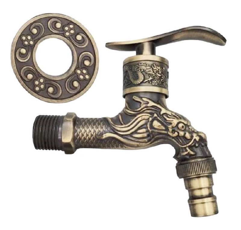 Vodovodní KOHOUTEK BELLONA 1/2, tmavě zlatý