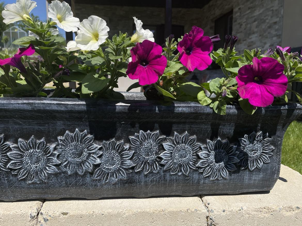 ROTO Květináč PLANIKA XL, šedá