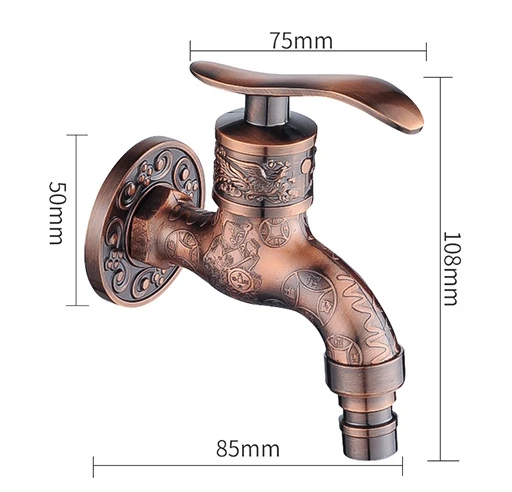 Vodovodní KOHOUTEK TELLUS 1/2", měď