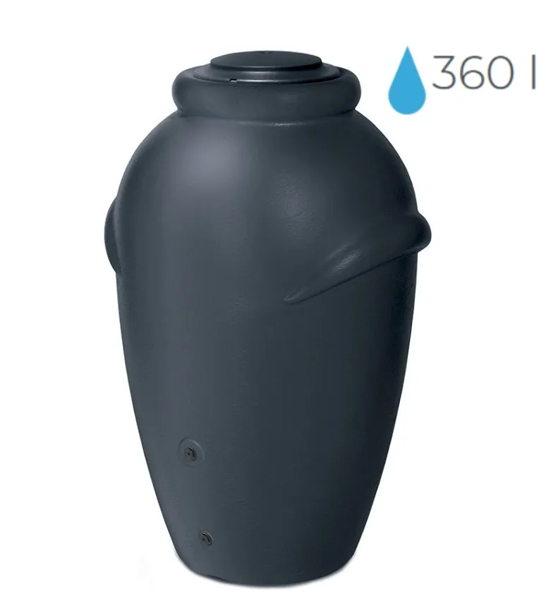 Prosperplast Sud na dešťovou vodu AQUACAN 360l, antracit