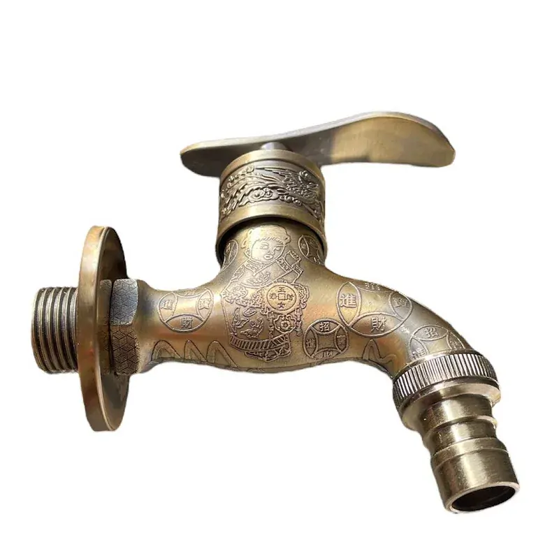 Vodovodní KOHOUTEK TELLUS 1/2", tmavě zlatý