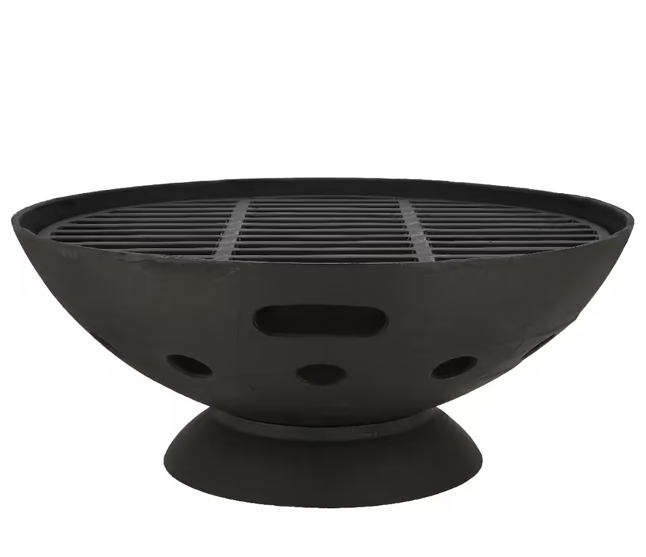 Zahradní OHNIŠTĚ LITINOVÉ BBQ, 55x55x31cm