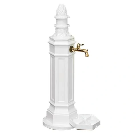 PRÉMIOVÝ vodovodní sloupek ROMA, bílý