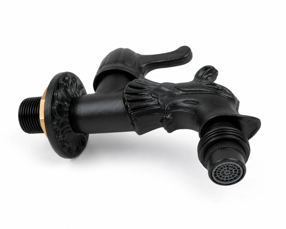 Vodovodní KOHOUTEK DRAK 1/2", černý