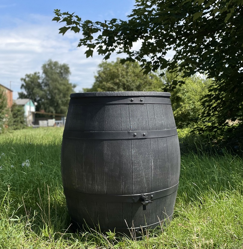 Roto Sud na dešťovou vodu 240 L, imitace šedého dřeva