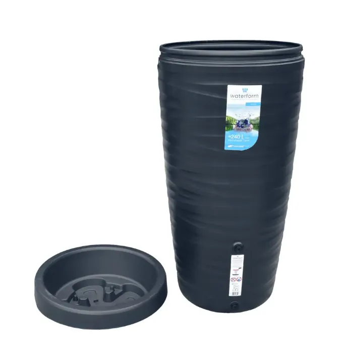 PROSPERPLAST Sud na dešťovou vodu MAZE antracit 240l