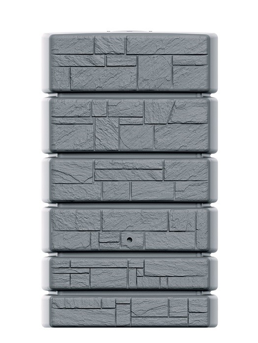 Prosperplast Sud na dešťovou vodu TOWER STONE 500l, šedý