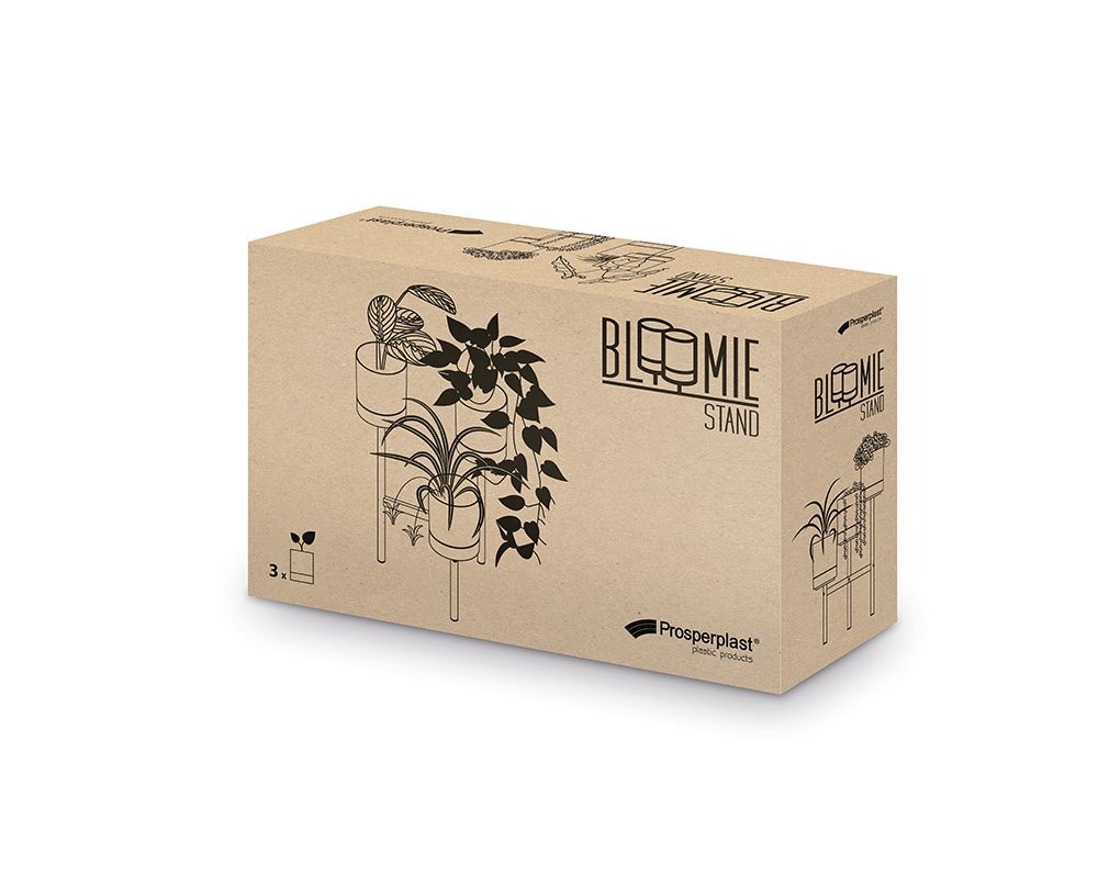 Stojan na květiny BLOOMIE STAND bílý 54cm