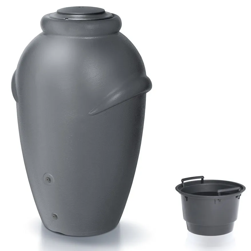 Prosperplast Sud na dešťovou vodu AQUACAN 360l, šedý