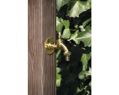 Zahradní SLOUPEK FOREST s kohoutkem, umbra