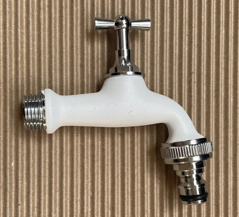 Vodovodní kohoutek Velora 1/2'' bílá