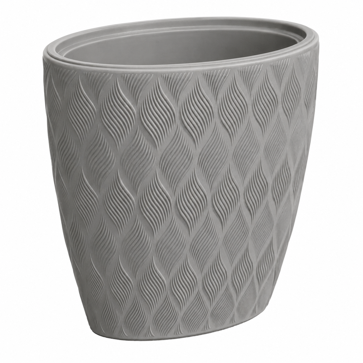 Květináč FLOW elipsa Platinum 85l