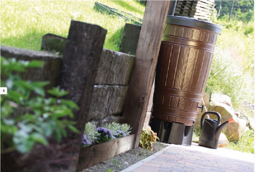 Woodcan sud na vodu hnědý 265 l