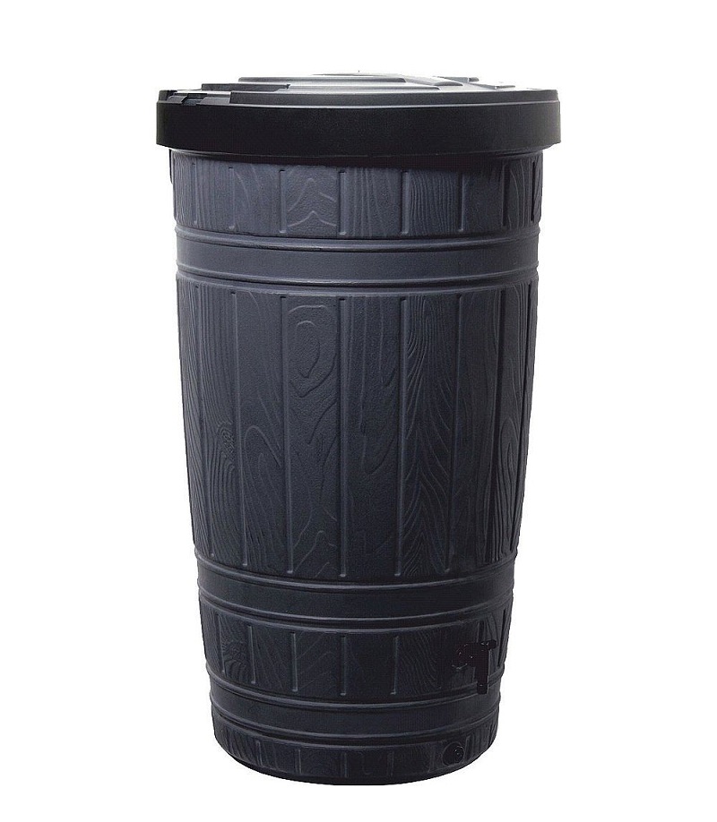 Prosperplast Sud na dešťovou vodu WOODCAN 265l, černý