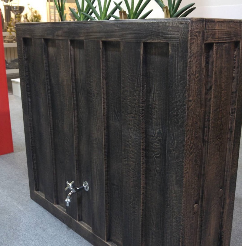 ROTO SUD 300 L  - s květináčem a nerez KOHOUTKEM  