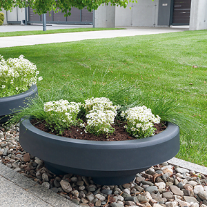 Květináč Maze Cap - šedý