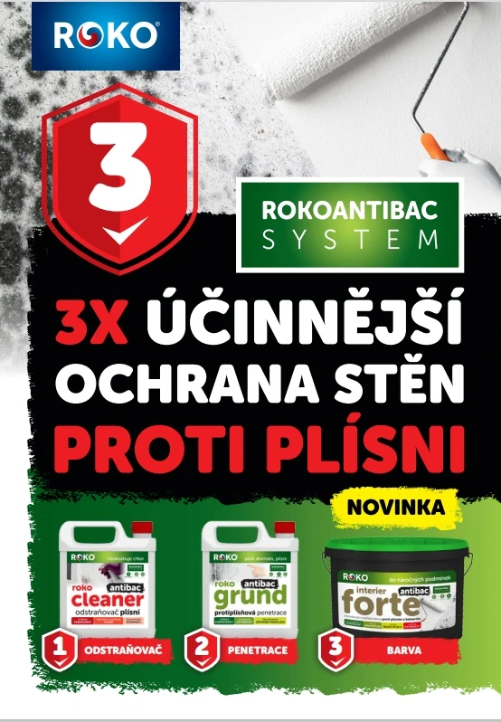 ROKO Cleaner Antibac 0,5 l odstraňovač plísně
