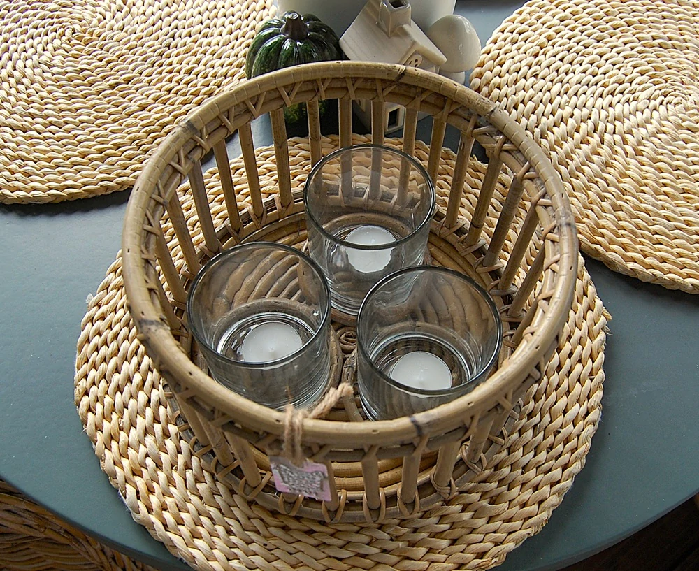 LUCERNA RATANOVÁ RING, L 25x15 cm