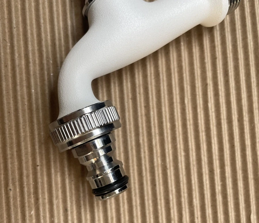 Vodovodní kohoutek Velora 1/2'' bílá