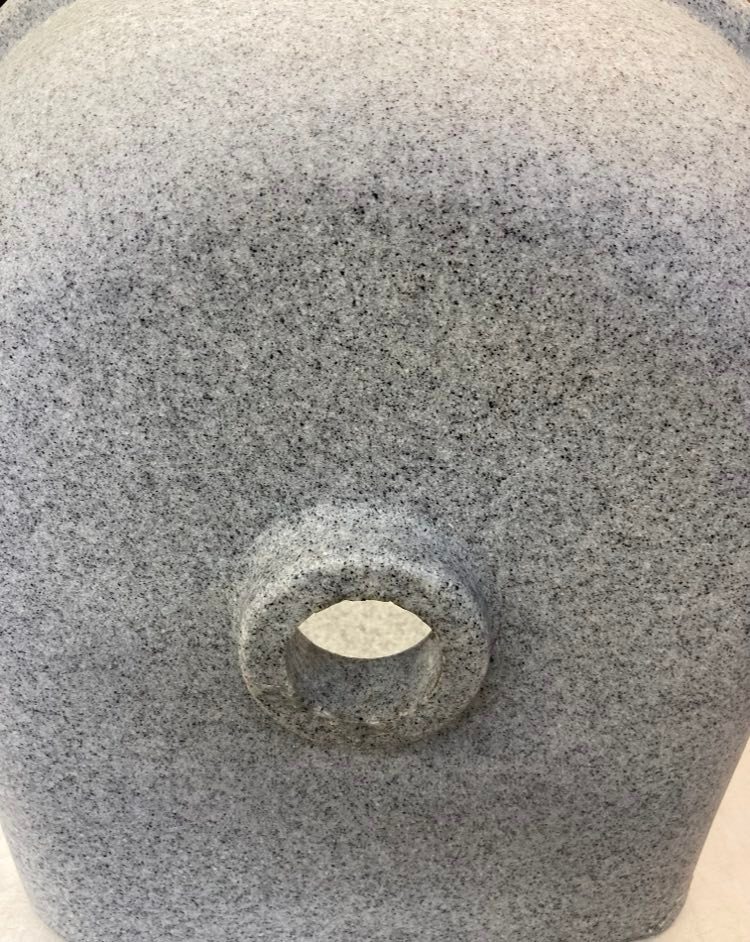 ROTO zahradní umyvadlo Slunce 63 cm granit - kohoutek Fanski, výpusť