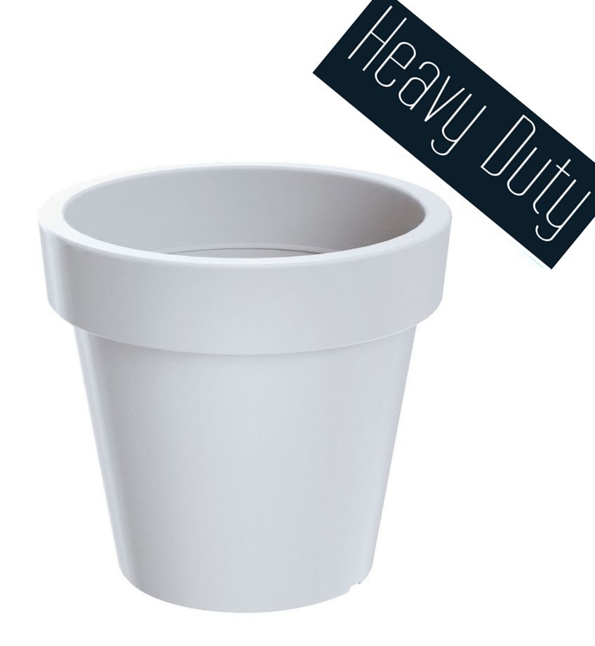 Prosperplast Květináč LEXO ROUND bílý 100 cm