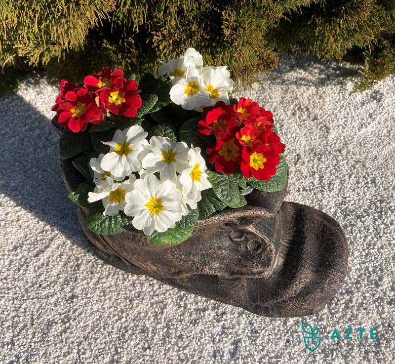 Roto květináč BOTA S, bronzově hnědá