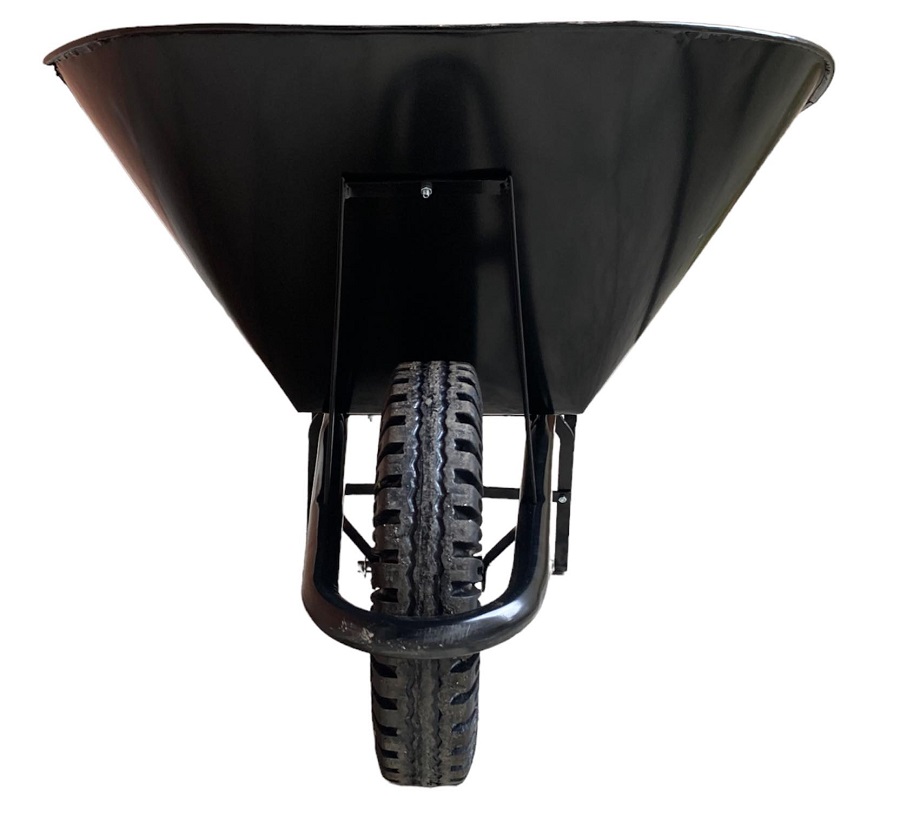 AZTE Hospodářské kolečko 150 L, kovová korba, kolo bantam