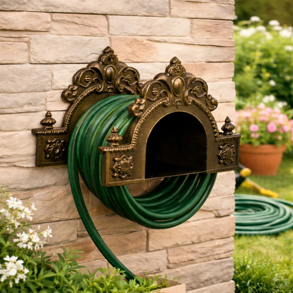 PRÉMIOVÝ DRŽÁK na hadici TOSCANA, hammer zlatá