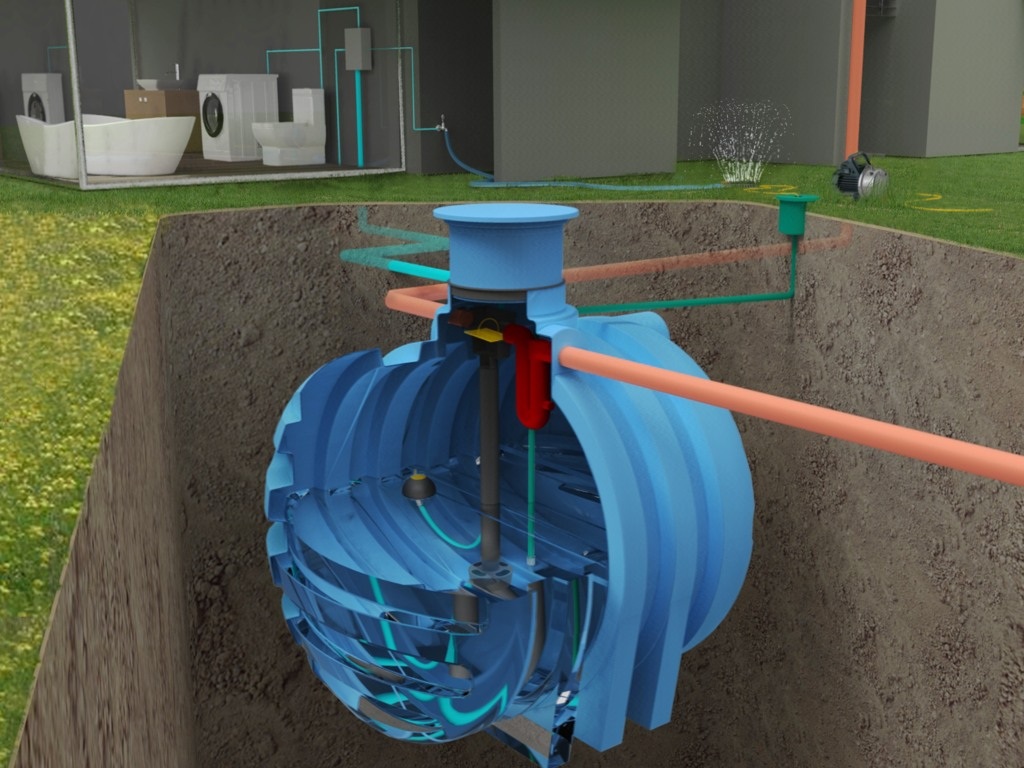 Elkoplast nádrž na dešťovou vodu podzemní NEPTUN 6000 L