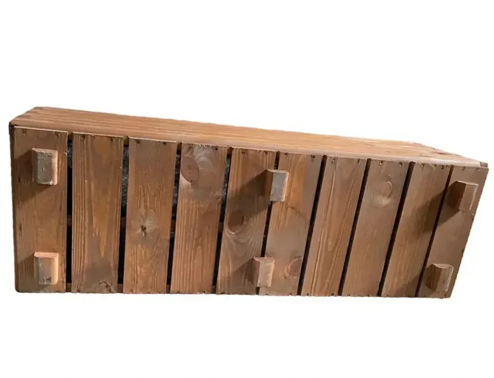 Dřevěný zahradní květináč AKSAMIT teak 1180x400x400