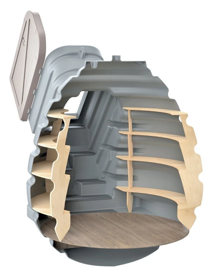 Prosperplast Plastový Sklípek OVO - 7500 l