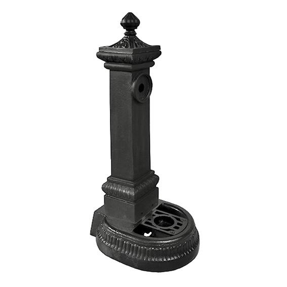  AZTE Vodovodní litinový SLOUPEK, černý