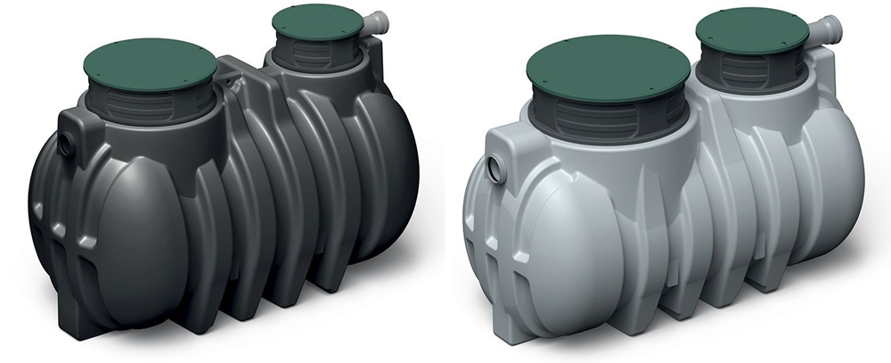 Prosperplast Nádrž na dešťovou vodu 1000 L s příslušenstvím