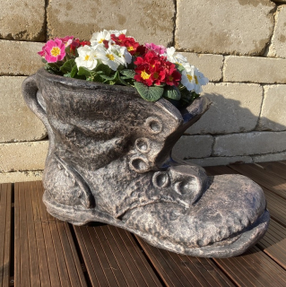 Roto Květináč BOTA L, bronzově hnědá 